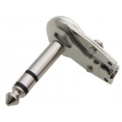 Wtyk Jack 6,3 ST METAL kątowy 1 sztuka