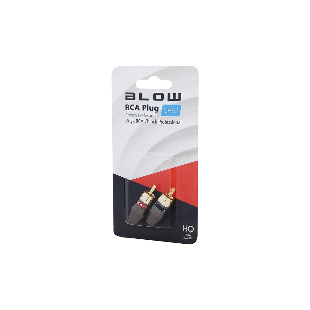 Wtyk RCA cinch CH51 professional śr.6mm