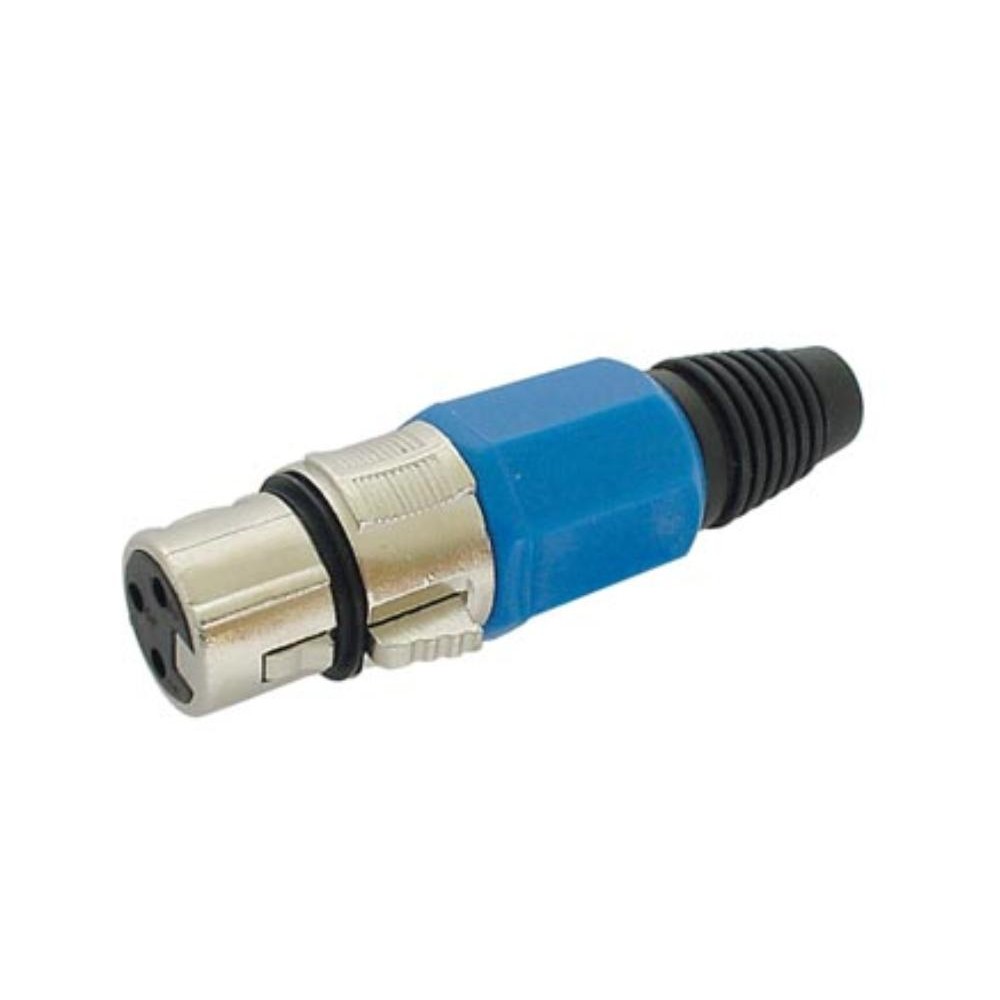 Gniazdo mikrofonowe XLR 3P na kabel 1 sztuka