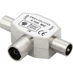 Rozgałęźnik  BZT GNIAZDO-2WTYK  1 Sztuka