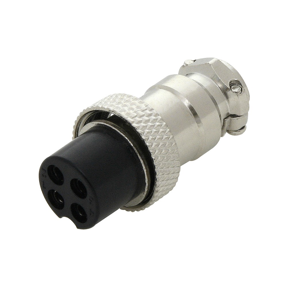 Wtyk CB mikrofonowy 4PIN na kabel