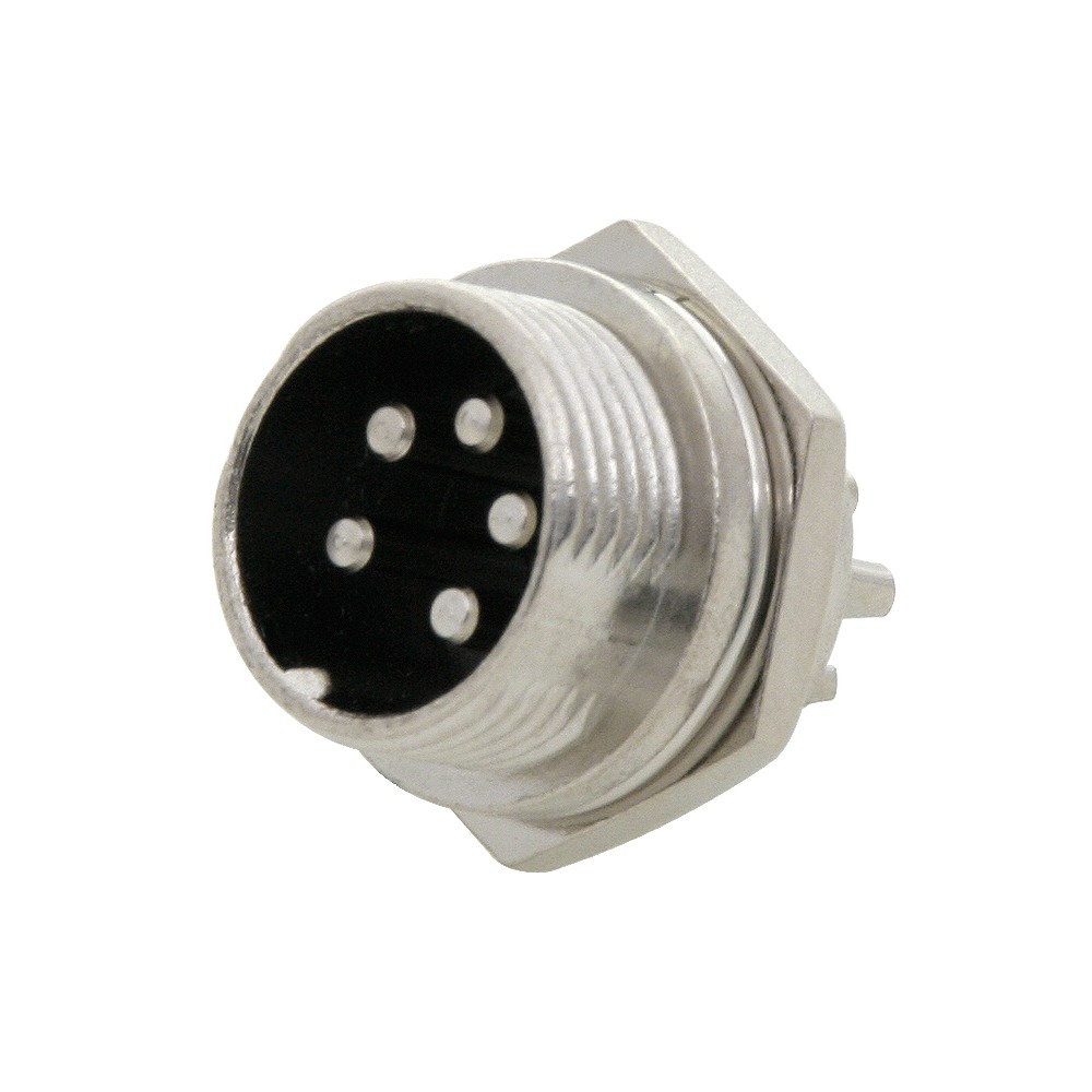Gniazdo CB mikrofonowe 5PIN do obudowy 1 Sztuka