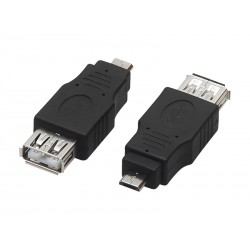Adapter USB gniazdo USB-wtyk micro USB