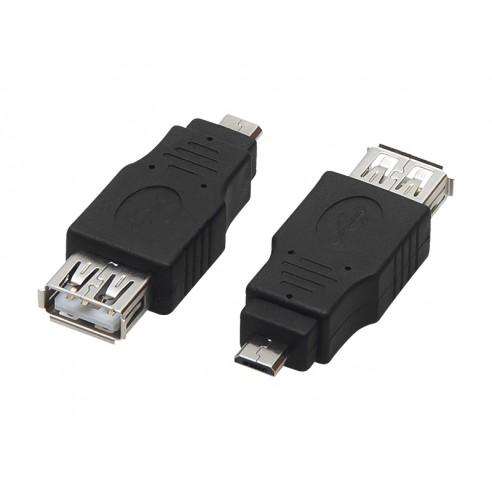 Adapter USB gniazdo USB-wtyk micro USB
