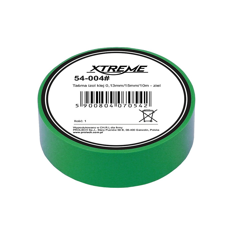 Taśma izolacyjna klejąca 0,13mm 15mm 10m