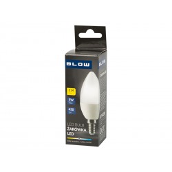 Żarówka LED  E14 C37 ECO 5W biała