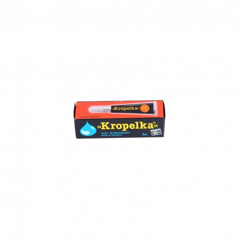 KLEJ BŁYSKAWICZNY "KROPELKA" 2ML (TUBKA W PUDEŁKU)