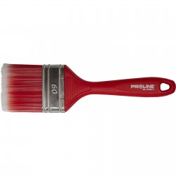 PĘDZEL PŁASKI STANDARD 40MM,RĄCZKA PLASTIK,OLEJ,PROLINE