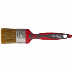 PĘDZEL PŁASKI PREMIUM 30MM,RĄCZKA 2K-TPR,SS,OLEJ,PROLINE