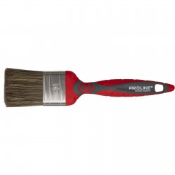 PĘDZEL PŁASKI PREMIUM 40MM,RĄCZKA 2K-TPR,SS,DO DREW.,PROLINE