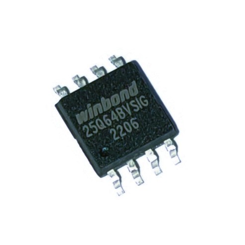 Pamięć 25Q64BVSIG Flash serialna 64M-bitowa 3V Oryginał WINBOND