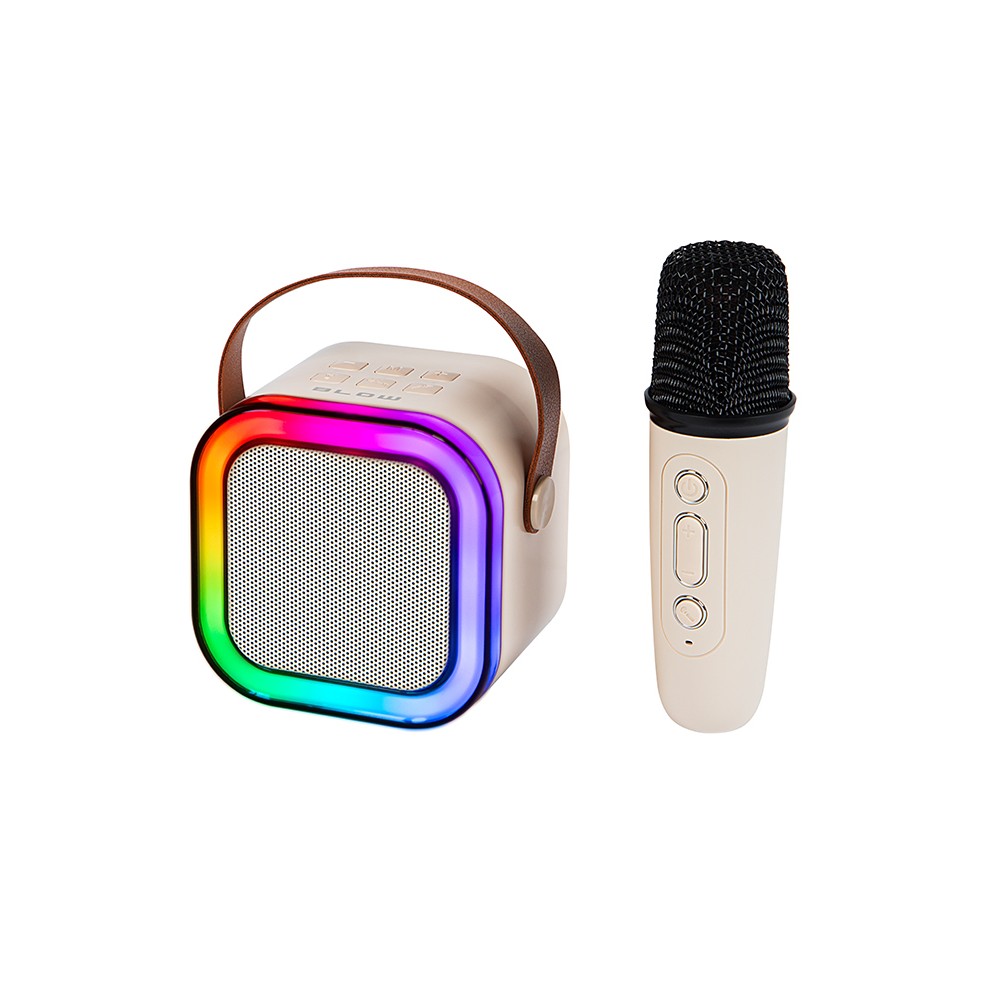 Głośnik Bluetooth KARAOKE RGB 1 mikrofon