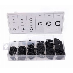 Zestaw do mocowania pierścieni zabezpieczających E-CLIPS 300szt. KD10484