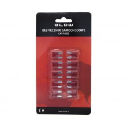 Bezpiecznik samochodowy MINI 10A 10 sztuk