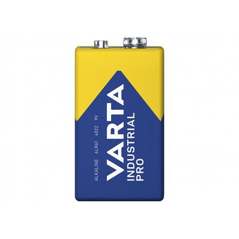 Bateria alkaliczna 9V 6LR61 Varta INDUST INDUSTRIAL FOLIA