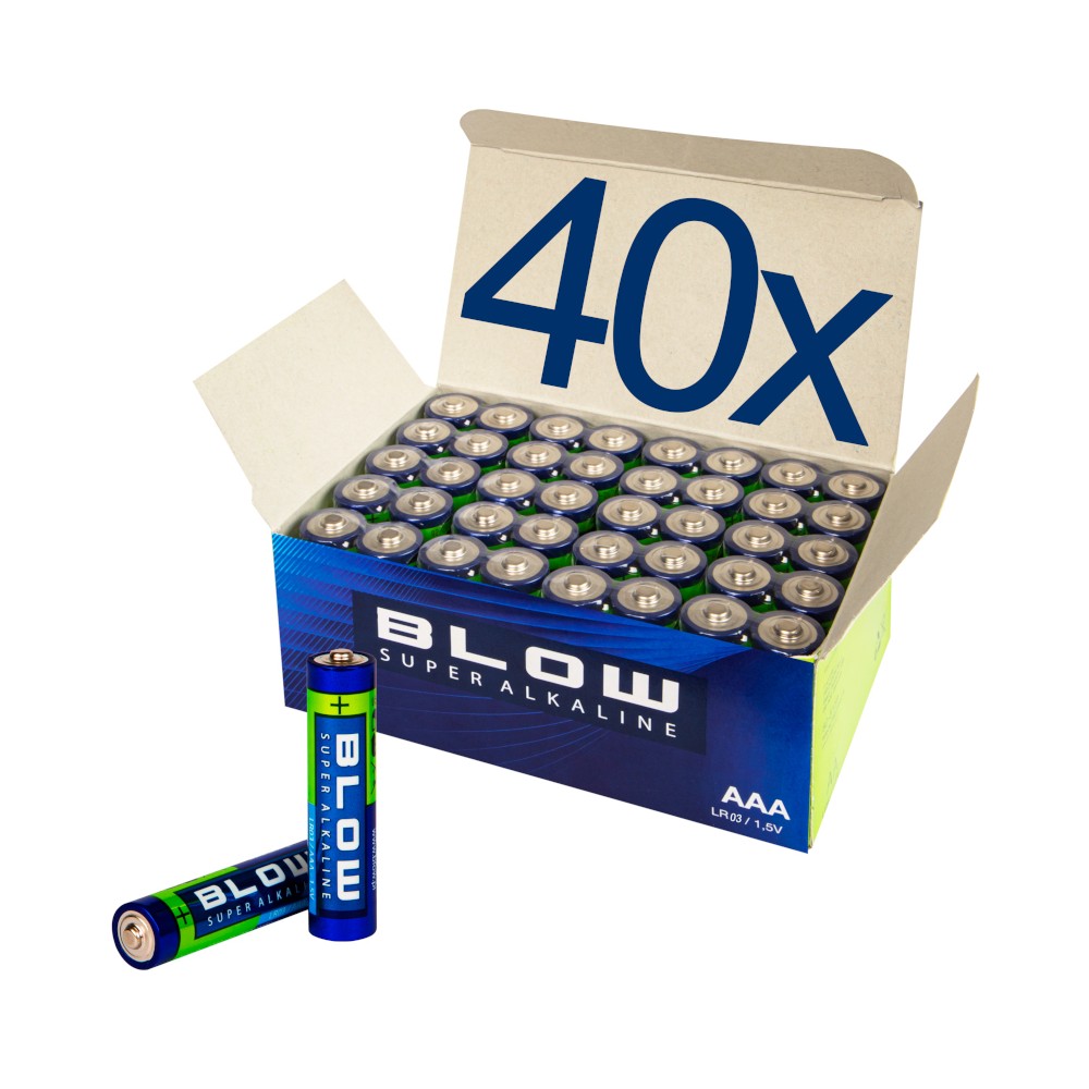 Bateria BLOW SUPER ALKALINE AAA LR3 40 SZT