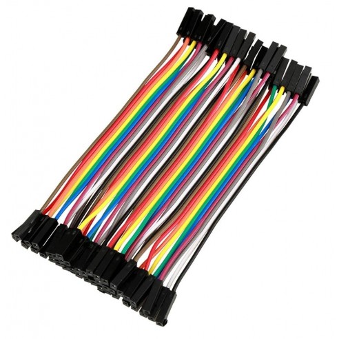 Przewody kable żeńsko-żeńskie 10cm 40 pin Arduino