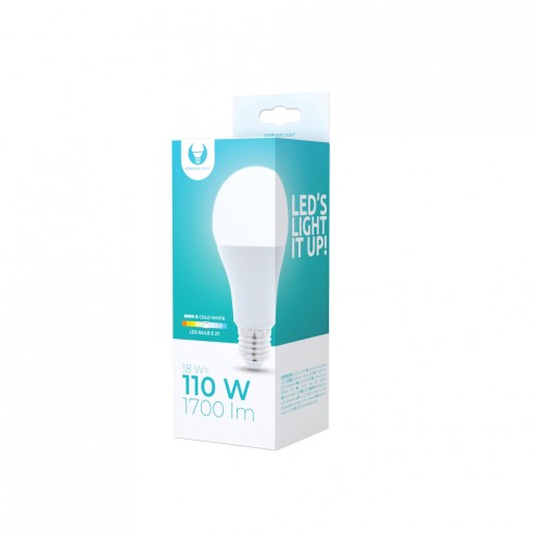 Żarówka LED E27 A65 18W 230V 6000K 1700lm Forever Light
