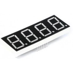 0.56'' cali 4x Wyświetlacz LED 7 segmentowy 2VDC Współna Anoda +