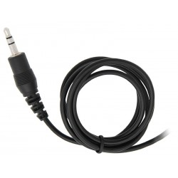 Wtyk Jack 3,5 ST prosty z przewodem 0,4m 1 SZTUKA