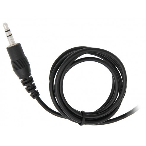 Wtyk Jack 3,5 ST prosty z przewodem 0,4m 1 SZTUKA