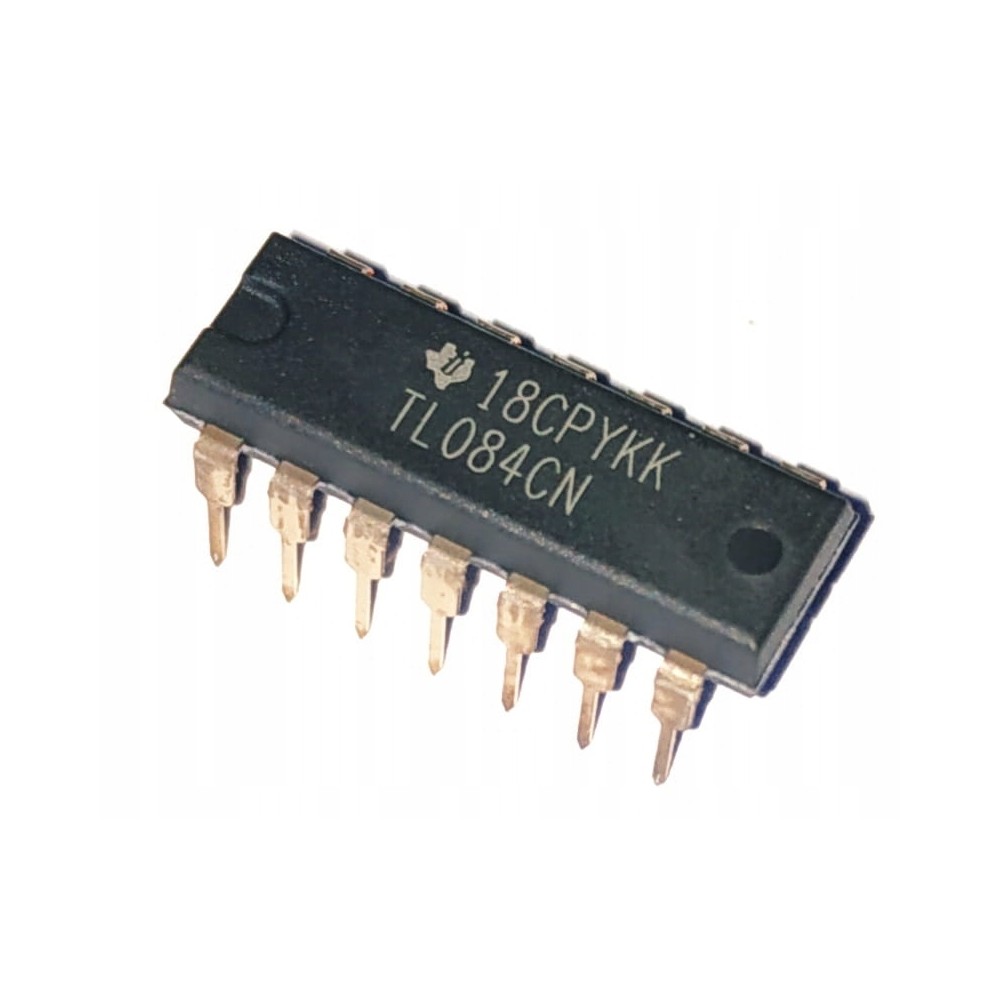 Wzmacniacz Operacyjny TL084 CN DIP-14 Oryginał TI