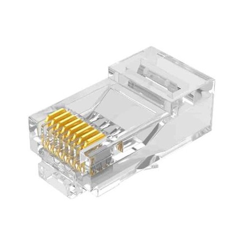 2 Wtyk telefoniczny 8p8c (RJ45) Drut Kat.6 10 sztuk