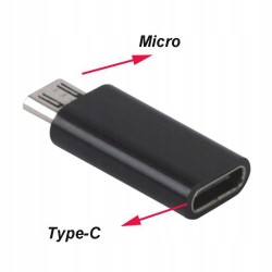 ADAPTER PRZEJŚCIÓWKA C USB-C 3.1 do MICRO USB