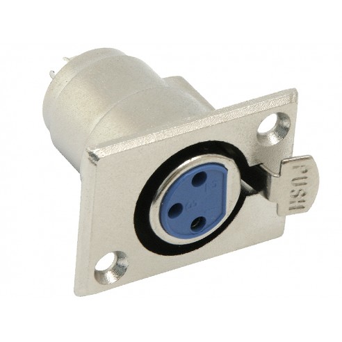 Gniazdo mikrofonowe XLR 3P do obudowy 1 Sztuka