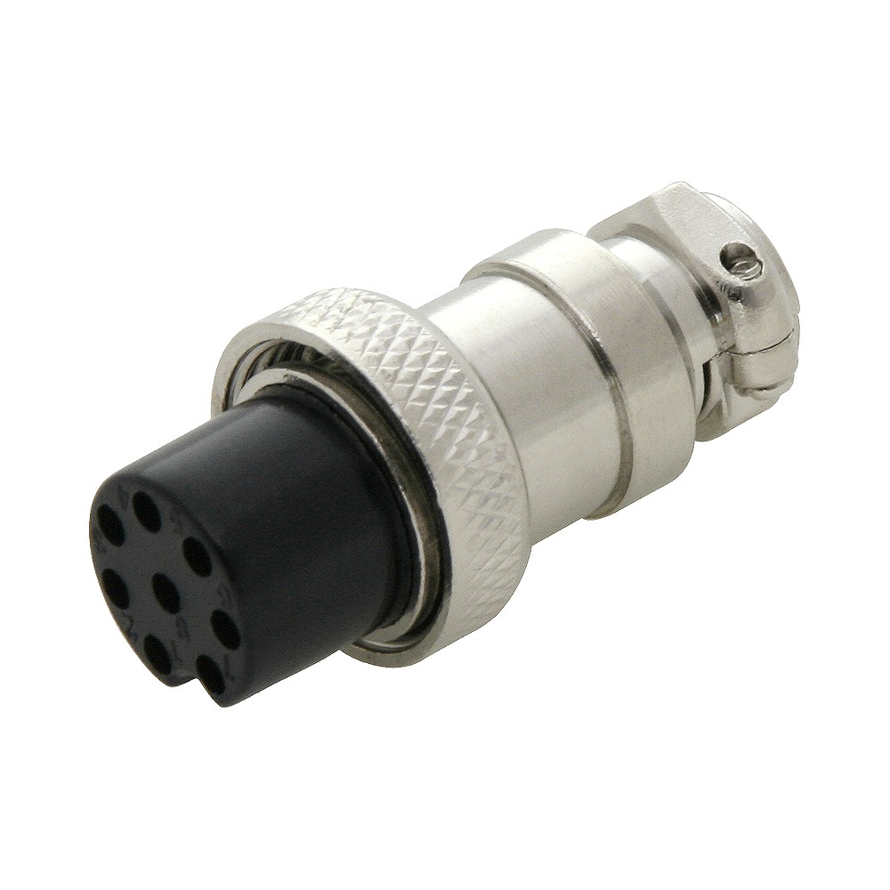 Wtyk CB mikrofonowy 8PIN na kabel 1 sztuka