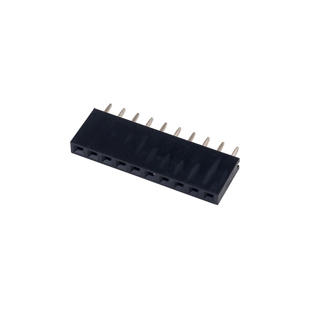 Gniazdo Żeńskie 1x10 2,54 krótkie 10pin