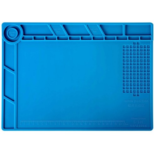 Mata Silikonowa serwisowa antypoślizgowa Izolacyjna Magnes Lutowania Organizer 350x250mm