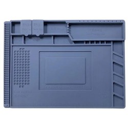 Mata Silikonowa Serwisowa Antypoślizgowa Izolacyjna Lutowania Organizer 360x260mm