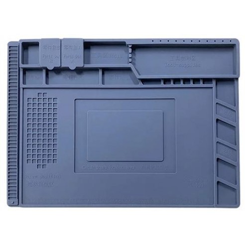 Mata Silikonowa Serwisowa Antypoślizgowa Izolacyjna Lutowania Organizer 360x260mm