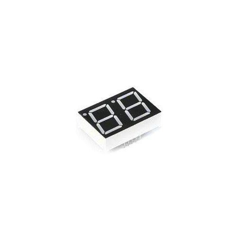 0.56'' cali 2x Wyświetlacz LED 7 segmentowy 2VDC Współna Anoda +