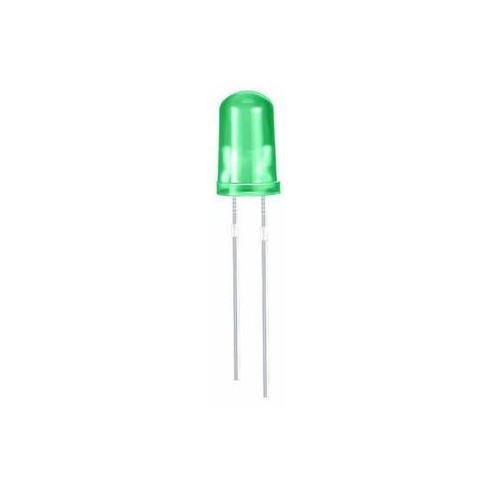 Dioda Led 5MM Zielona od 2,3 V do 2,5 V 10 sztuk