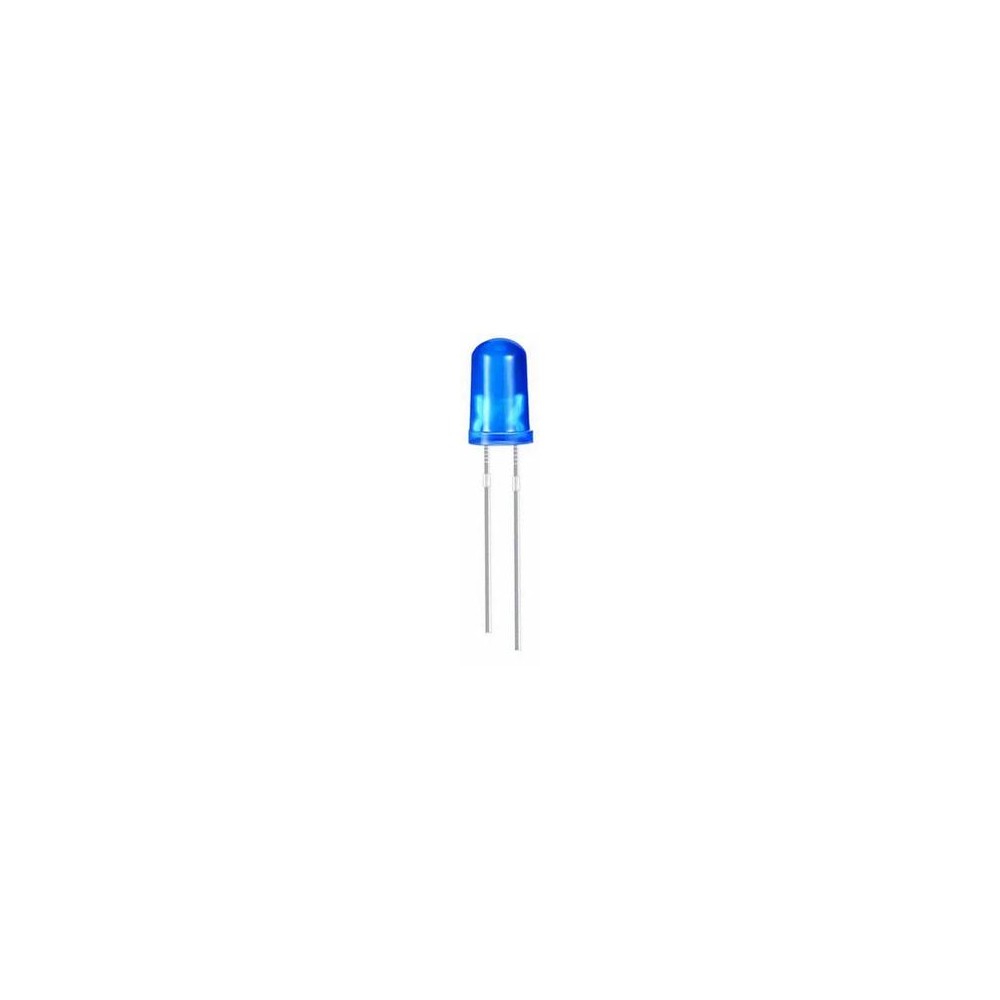 Dioda Led 5MM Niebieska 3,3V 10 sztuk