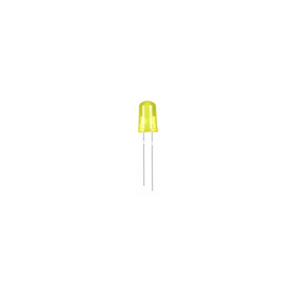 Dioda Led 5MM Żółta 2V 10 sztuk