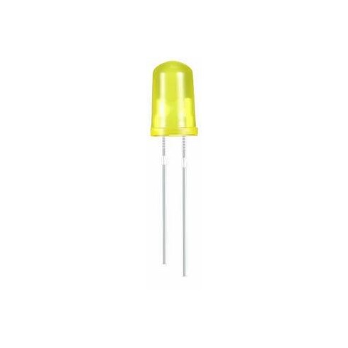 Dioda Led 5MM Żółta 2V 10 sztuk