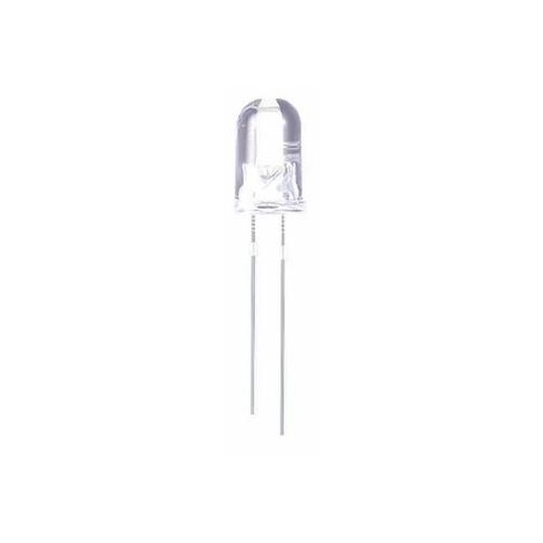 Dioda Led 5MM Biała 10 sztuk od 3,2V do 3,4V