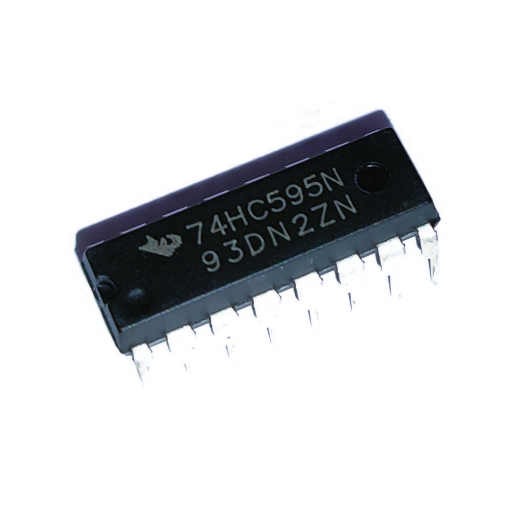 Układ 74HC595N Rejestr Przesówny DIP-16
