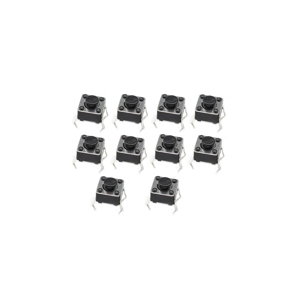 Microswitch 6,5mm Przełącznik Przycisk 6x6x6,5mm 10szt.