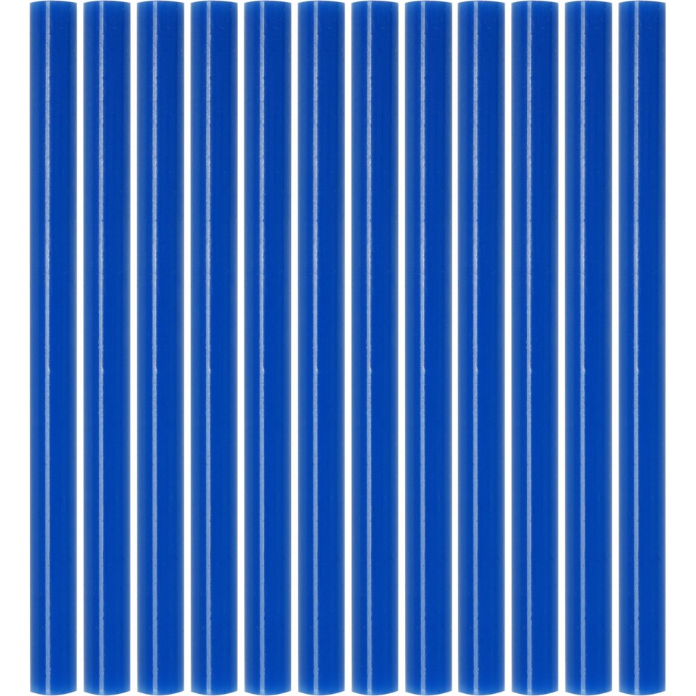 Klej Na Gorąco Termotopliwy 7,2x100MM 12szt Niebieski Yato
