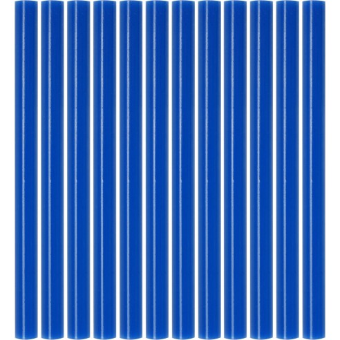 Klej Na Gorąco Termotopliwy 7,2x100MM 12szt Niebieski Yato