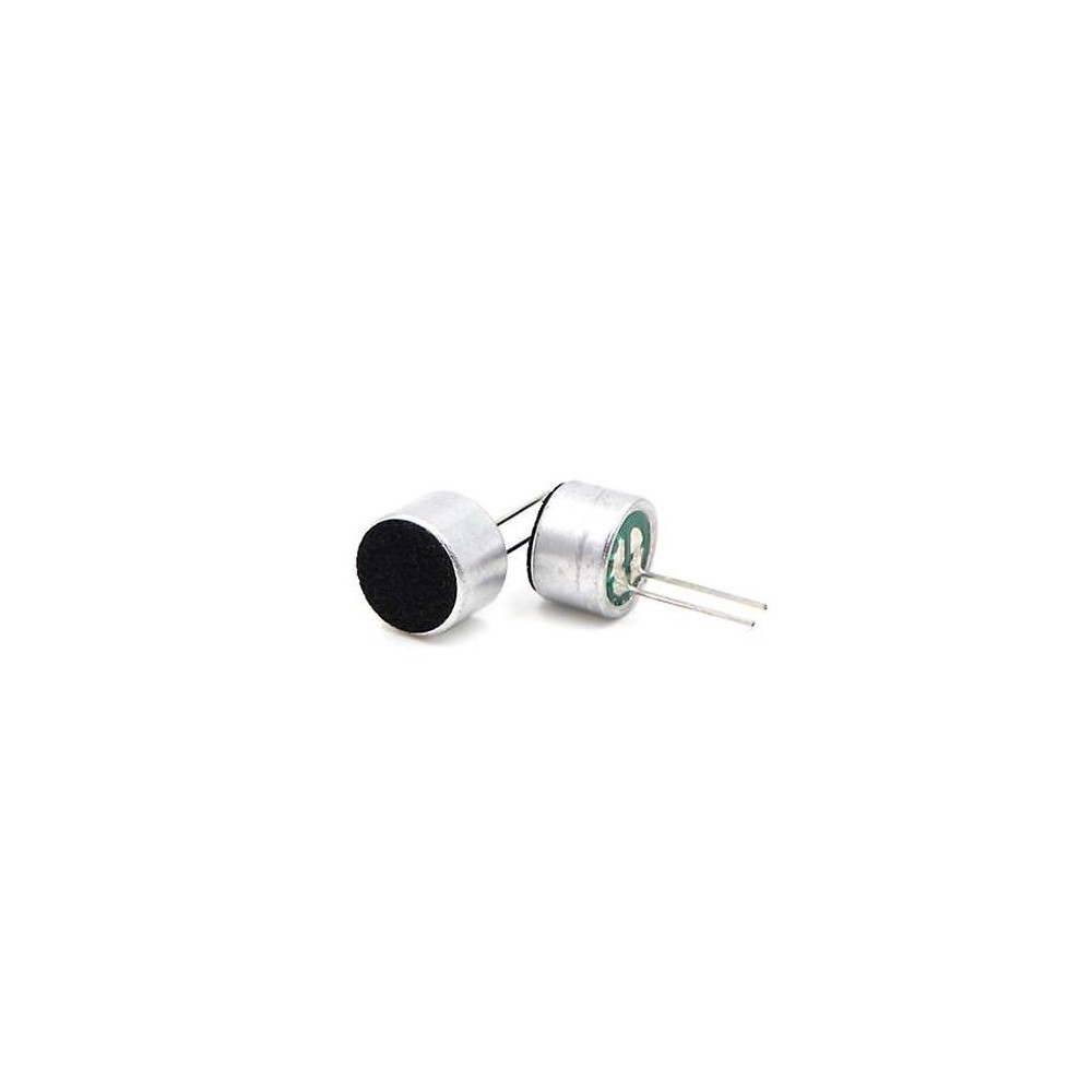 Mikrofon Elektretowy Pojemnościowy z Wyprowadzeniami 6 x 6mm