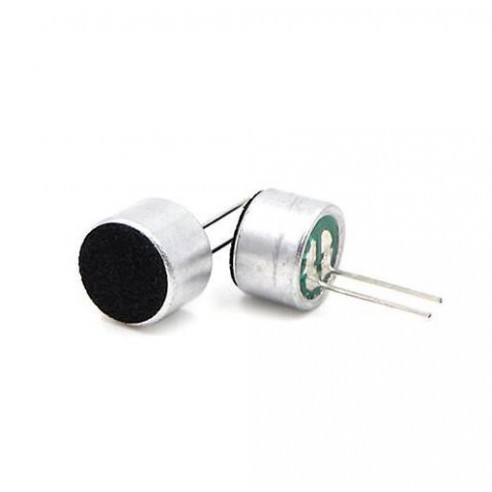 Mikrofon Elektretowy Pojemnościowy z Wyprowadzeniami 6 x 6mm