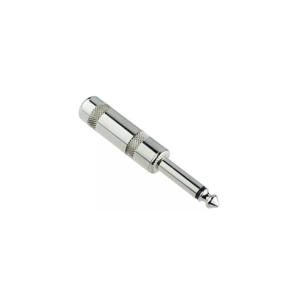 Wtyk Jack 6,3 Mono 1/4 Na Kabel Metalowy 1 sztuka