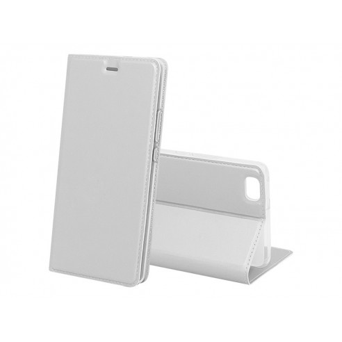 Etui Huawei P8 Lite srebrne