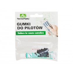 Gumki do pilotów z klejem