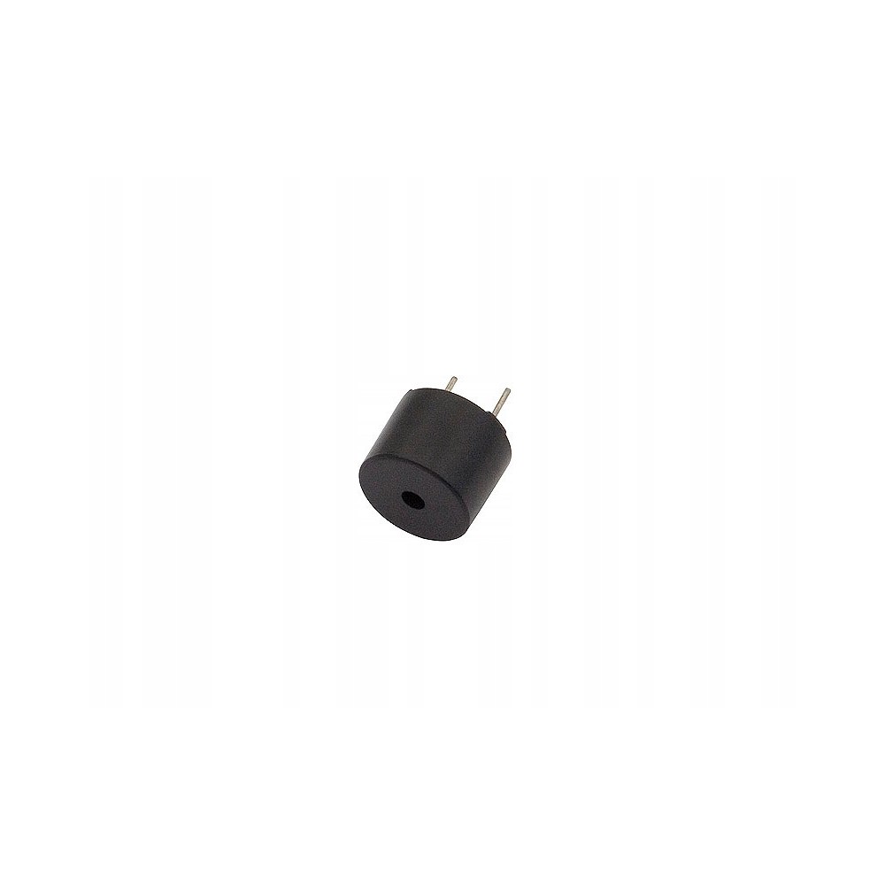 BUZER CZARNY 12mm HCM1212 12V druk